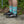 Fist Handwear The Palm Crew Sock - Green/Pink Large