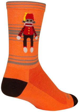 SockGuy Funky Monkey Crew Socks - 6