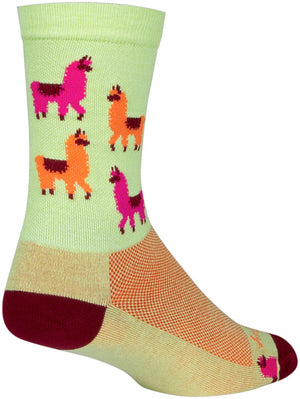 SockGuy Mo' Llamas Crew Socks - 6