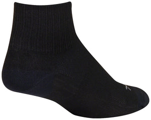 SockGuy SGX Black Socks - 2.5