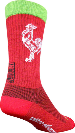 SockGuy Sriracha Wool Socks - 8