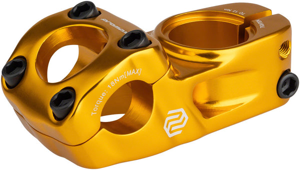 Promax Impact BMX Stem - 48mm Top Load Gold