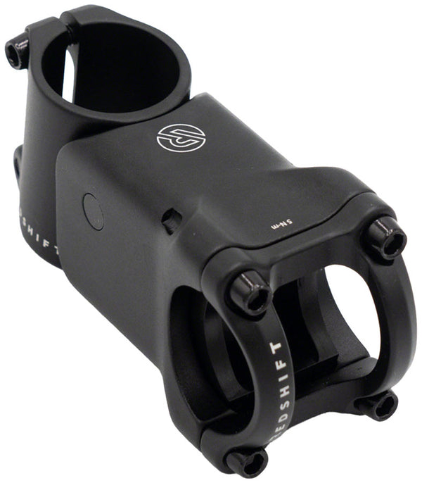 Redshift Sports ShockStop Stem - 70mm 31.8 Clamp +/-6 1 1/8" Aluminum Black