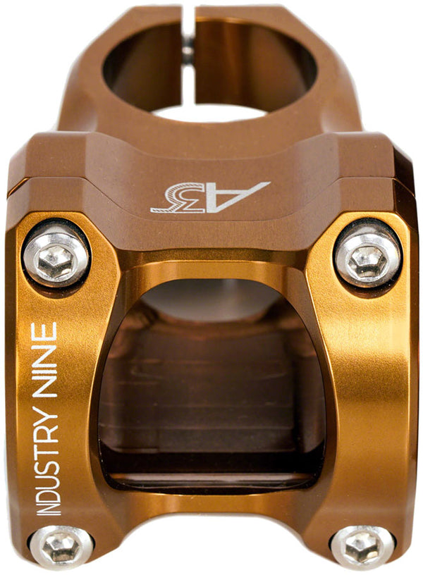 Industry Nine A35 Stem - 40mm 35 Clamp +/-8 1 1/8" Aluminum Bronze