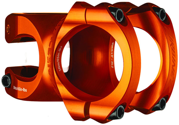 RaceFace Turbine R 35 Stem - 50mm 35mm Clamp +/-0 1 1/8" Orange