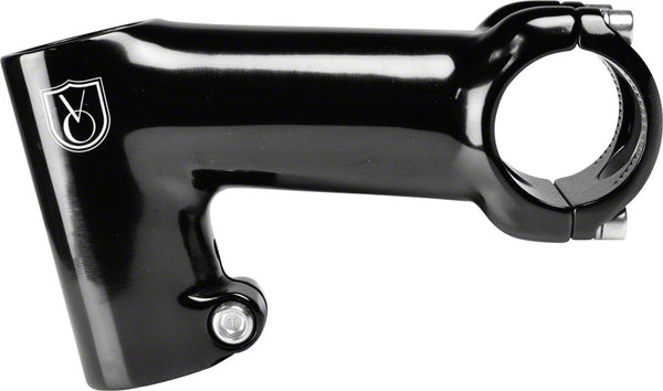 Velo Orange Tall-Stack Stem - 90mm 31.8 Clamp -17 1 1/8" Aluminum Black