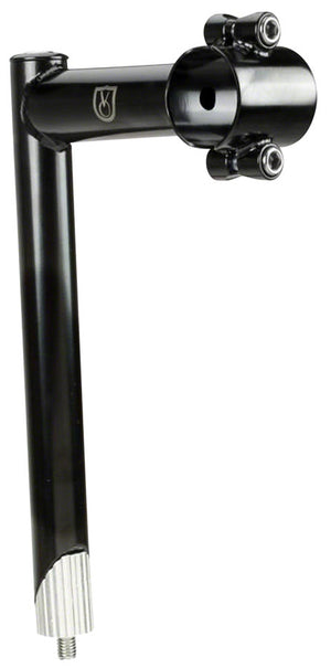 Velo Orange Quill Stem - 31.8mm Clamp 22.2-24tpi Quill 100mm Black