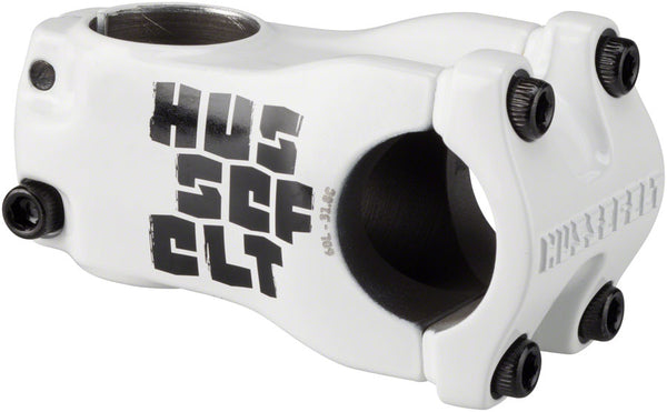 TruVativ Hussefelt Stem - 60mm 31.8 Clamp +/-0 1 1/8" Aluminum White