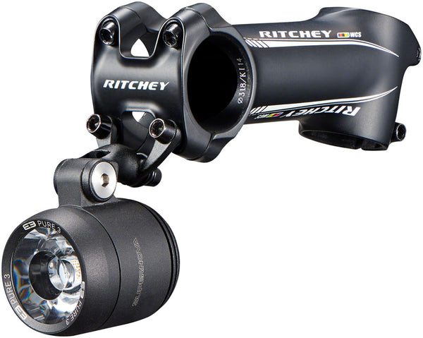 Ritchey Universal Stem Face Plate Accessory Mount: Supernova Black