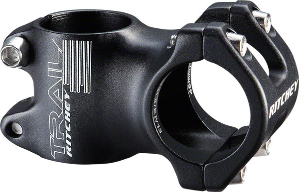 Ritchey Trail Stem - 35 mm 31.8 Clamp +/-0 1 1/8" Alloy Black