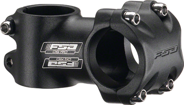 Full Speed Ahead Omega Stem - 90mm 31.8 Clamp +/-6 1 1/8" Alloy Black