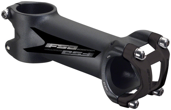 Full Speed Ahead Gossamer Stem - 80mm 31.8 Clamp +/-6 1 1/8" Alloy Black