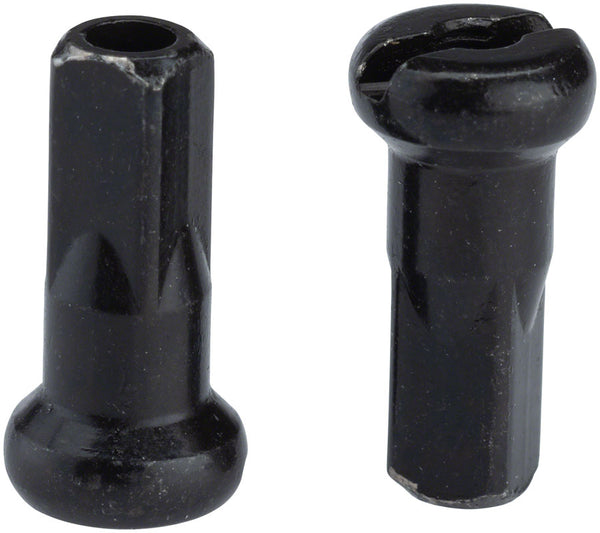 DT Swiss Standard Brass Nipples: 2.34 x 14.5mm Black Box of 100