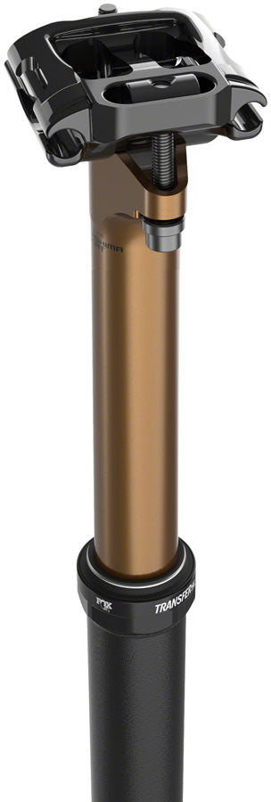 FOX Transfer SL Factory Dropper Seatpost - 31.6 125 mm Internal Routing Kashima Coat Upper