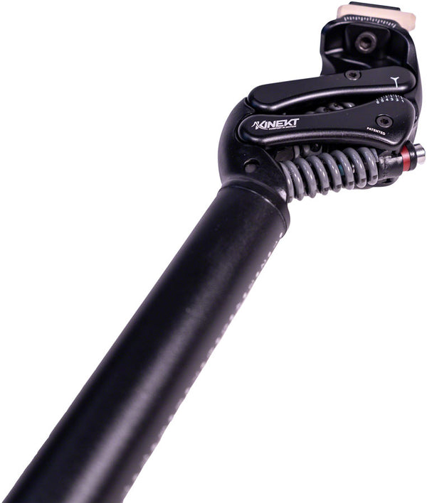 Cirrus Kinekt Suspension Seatpost - Aluminum 27.2 350mm LR- 80-180lb Rider BLK