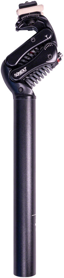 Cirrus Kinekt Suspension Seatpost - Aluminum 27.2 420mm LR- 80-180lb Rider BLK