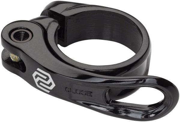 Promax QR-1 Quick Release Seatpost Clamp - 34.9mm Black