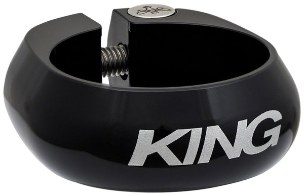 Chris King Seatpost Clamp - 34.9mm Bolt-On Black