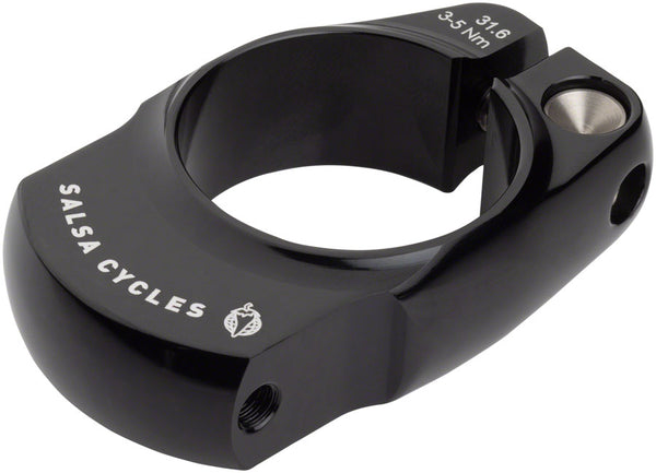 Salsa Post-Lock Rack Mount - 31.6mm Black