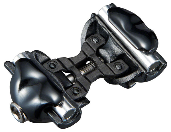 Ritchey WCS 1-Bolt Seatpost Saddle Rail Clamp - Complete Set For Alloy Posts 7 x 9.6mm Rails BLK