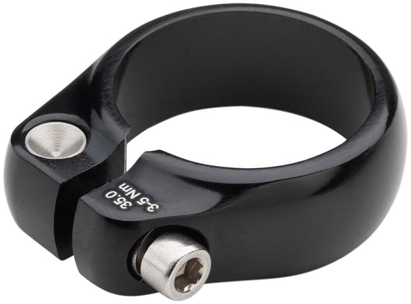 Salsa Lip-Lock Seatpost Clamp - 35.0mm Bolt-On Black