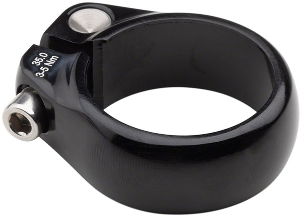 Salsa Lip-Lock Seatpost Clamp - 35.0mm Bolt-On Black