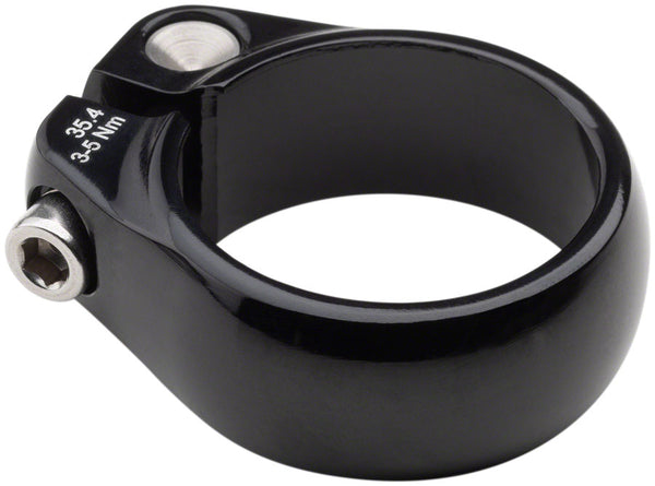 Salsa Lip-Lock Seatpost Clamp - 35.4mm Bolt-On Black