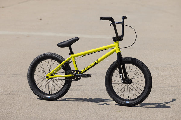Sunday Primer 18" BMX Bike (18.5" Toptube) (Bright Yellow)