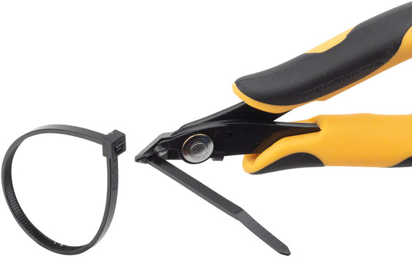 Jagwire Sport Zip-Tie Flush Cutter with Holding Function Yellow/Black