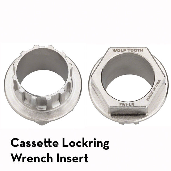 Wolf Tooth Components Cassette Lockring Socket for BB Wrench