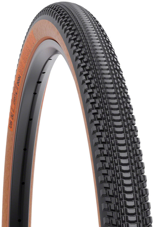 WTB Vulpine Tire - 700 x 45 TCS Tubeless Folding BLK/Tan Light/Fast Rolling Dual DNA SG