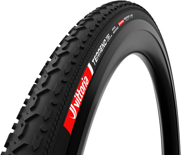 Vittoria Terreno T80 Coarse Loose Tire - 700 x 40 Tubeless Folding BLK Gravel Endurance Graphene G2.0