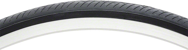 Vee Rubber Smooth Tire - 27 x 1-1/4 Clincher Wire Black 27tpi