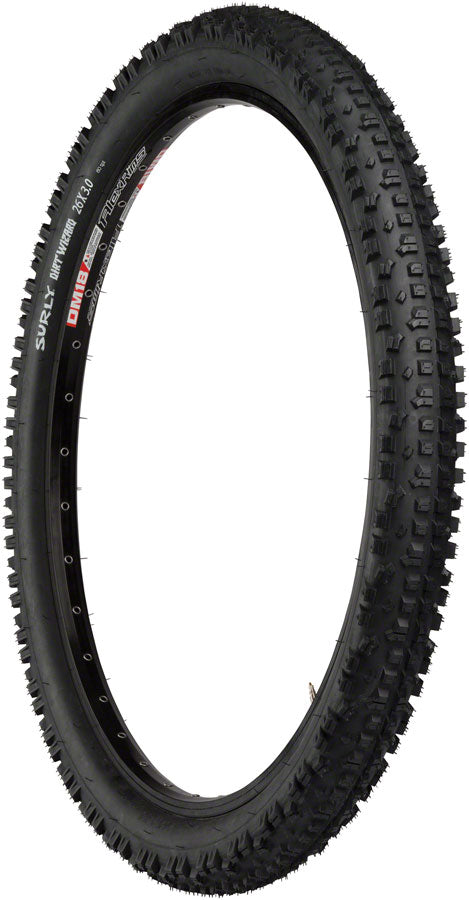 Surly Dirt Wizard Tire - 26 x 3.0 Tubeless Folding Black 60tpi