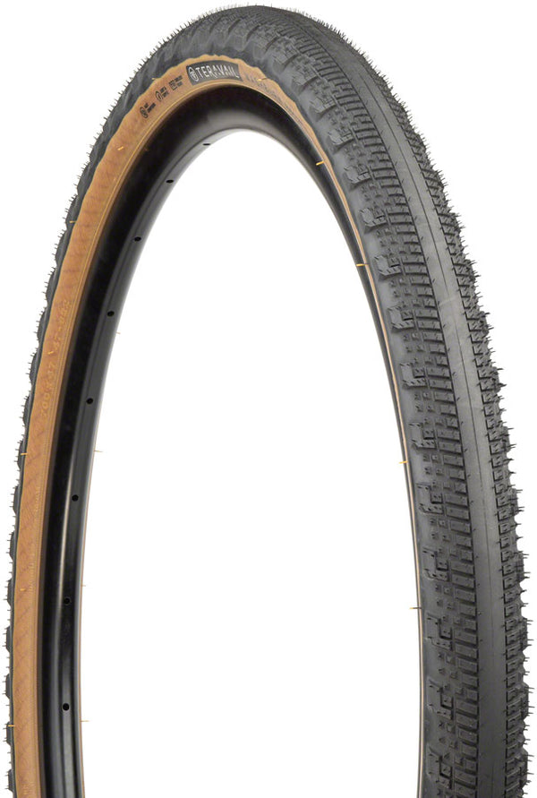 Teravail Washburn Tire - 700 x 47 Tubeless Folding Tan Light and Supple