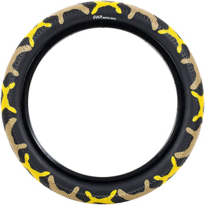 Cult X Vans Tire - 20 x 2.4 Clincher Wire Yellow Camo/Black