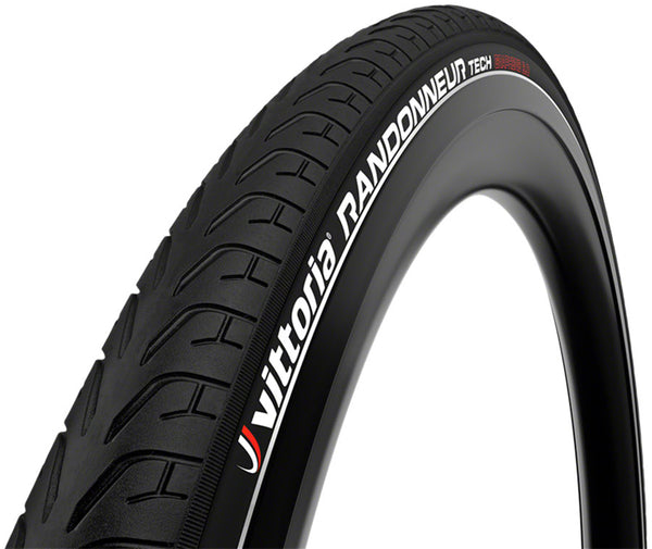 Vittoria Randonneur Tech Tire - 700 x 35 Rigid Bead Black/Reflective G2.0