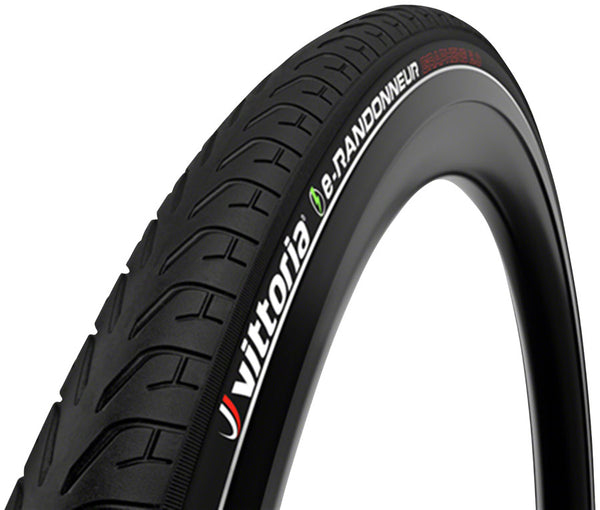 Vittoria e-Randonneur Tire - 700 x 40 Clincher Wire Black/Reflective G2.0