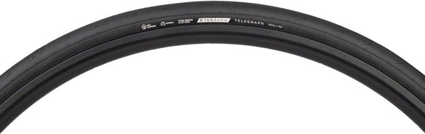 Teravail Telegraph Tire - 700 x 30 Tubeless Folding Black Durable