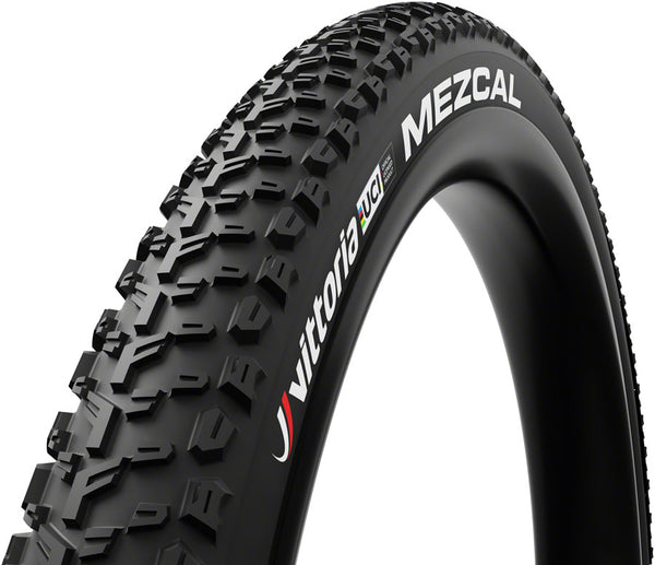 Vittoria Mezcal III Tire - 29 x 2.25 Tubeless Folding BLK + Rainbow Swoosh 1C