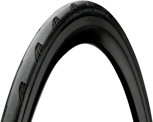 Continental Grand Prix 5000 S TR Tire - 700 x 28 Tubeless Folding BLK/Tour de France Limited Edition BLKChili Vectran Lazer Grip