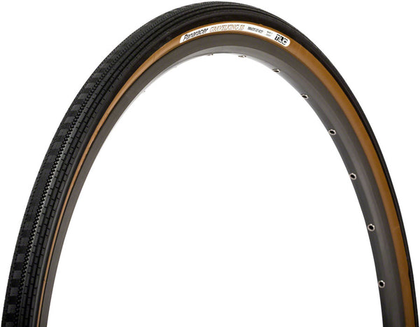 Panaracer GravelKing SS Plus Tire - 700 x 32 Tubeless Folding BLK/Brown ProTite Protection