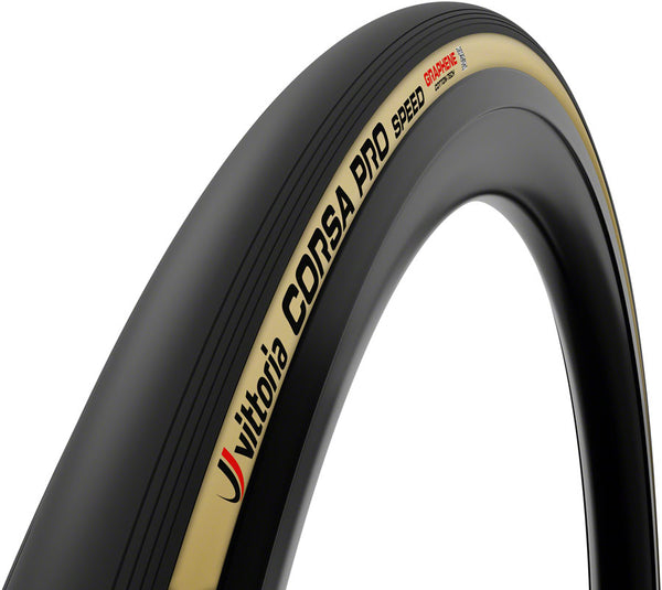 Vittoria Corsa Pro Speed Tire - 700 x 24 Tubeless Folding BLK/Para Graphene G2.0