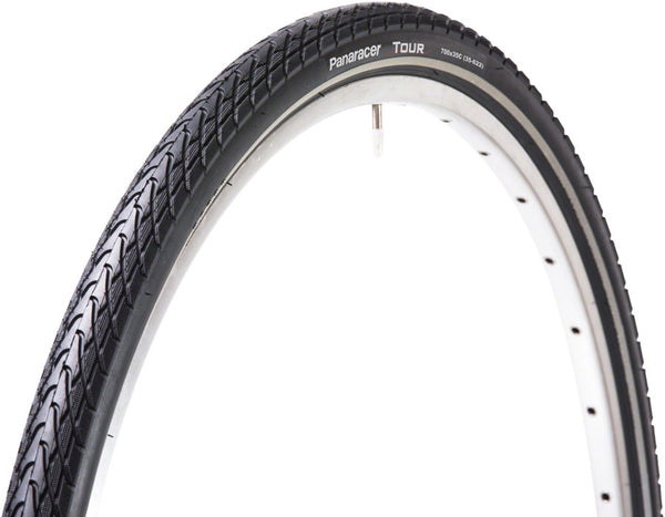 Panaracer TourGuardPlus Tire - 26 x 1.75 Clincher Wire Black/Reflective