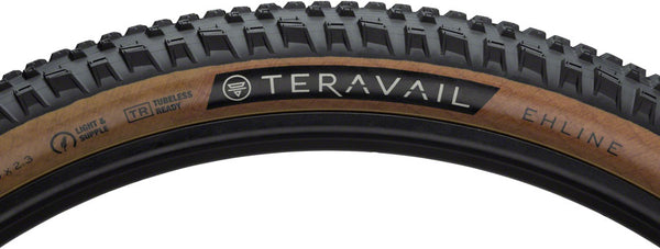 Teravail Ehline Tire - 29 x 2.3 Tubeless Folding Tan Durable Fast Compound