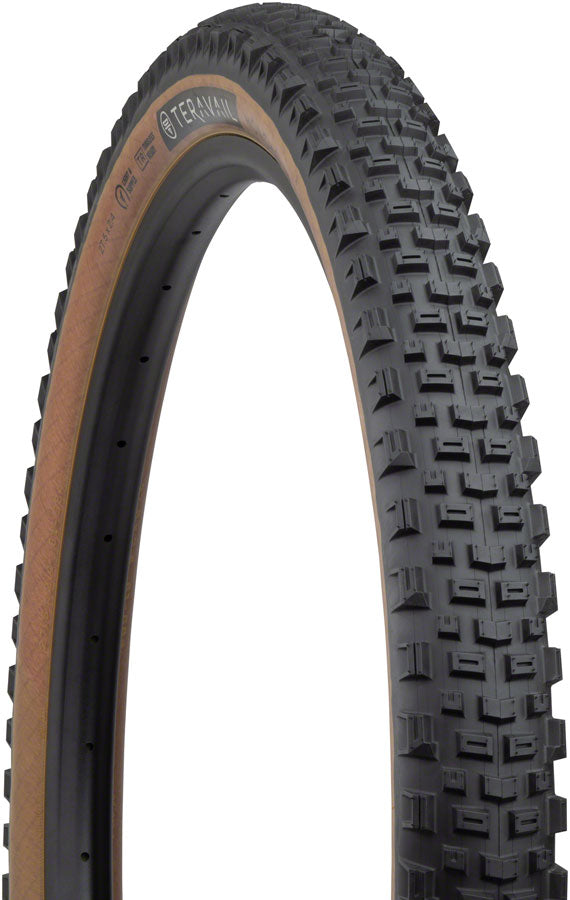 Teravail Honcho Tire - 27.5 x 2.4 Tubeless Folding Tan Light Supple Grip Compound