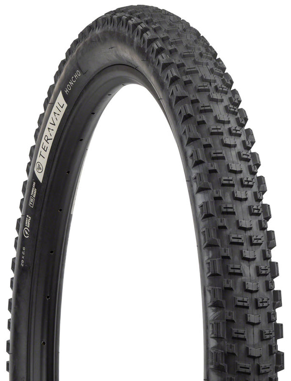 Teravail Honcho Tire - 29 x 2.6 Tubeless Folding Black Durable Grip Compound