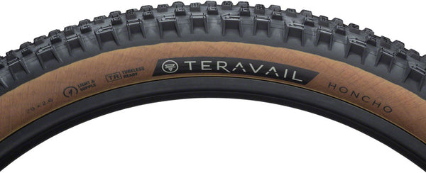 Teravail Honcho Tire - 29 x 2.6 Tubeless Folding Tan Durable Grip Compound