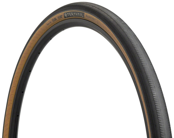 Teravail Rampart Tire - 700 x 42 Tubeless Folding Tan Light Supple Fast Compound