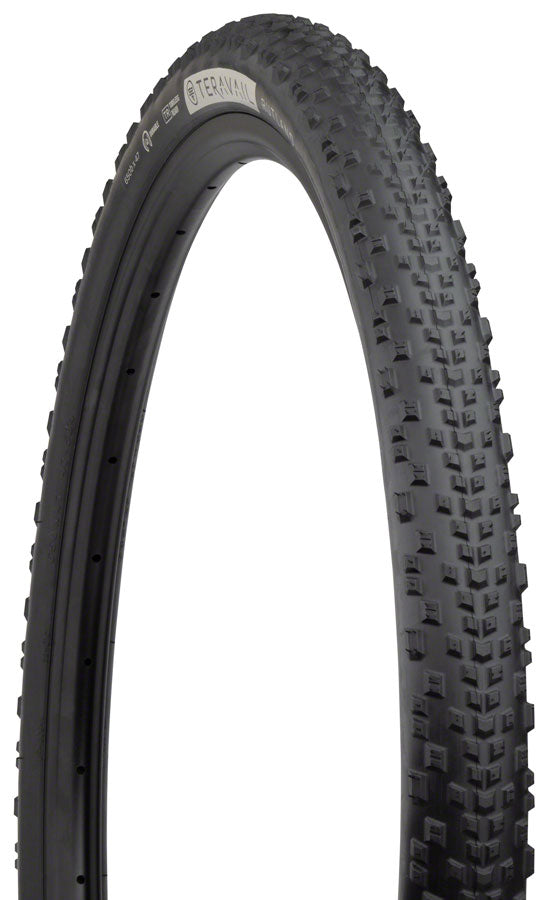 Teravail Rutland Tire - 650b x 47 Tubeless Folding BLK Durable Fast Compound